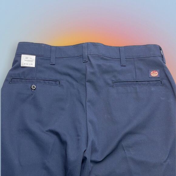 RED CAP Men’s 32 x 29 Navy Blue Work Uniform Pant - Picture 3 of 4